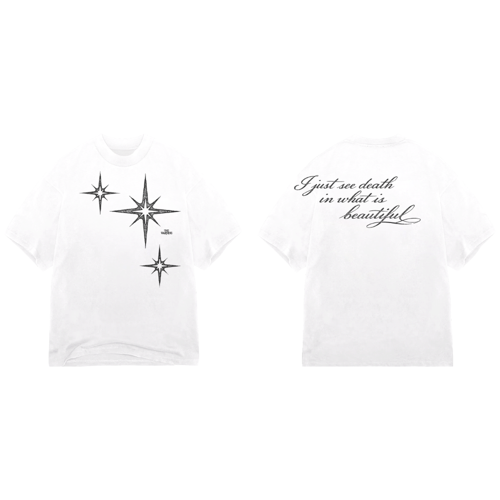 TW Star T-Shirt (White) - The Warning Official Store