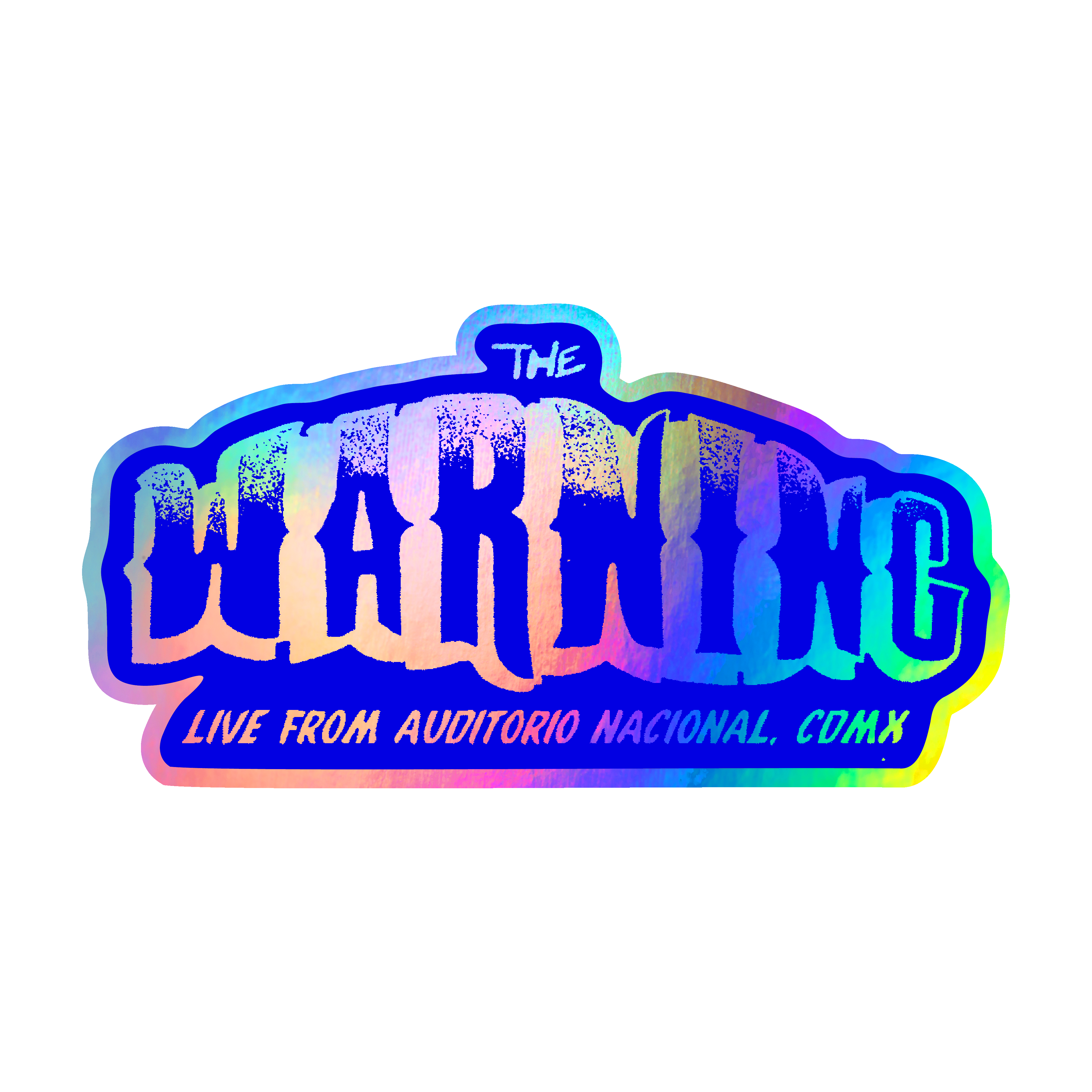 Wall Logo Holographic Sticker