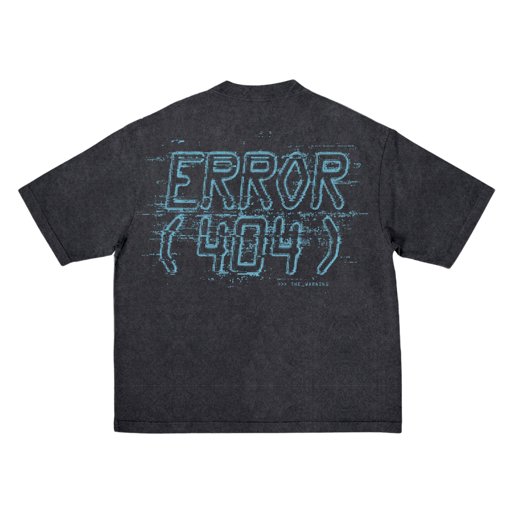 ERROR (404) Glitch Tee Back