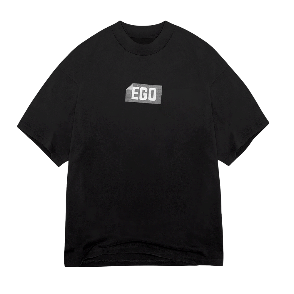 Ego Mic T-Shirt (Black) Front