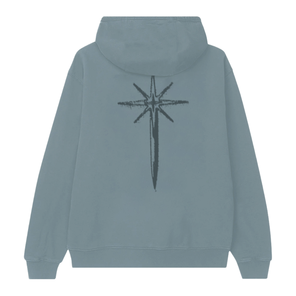 TW Sword Hoodie (Blue) Back