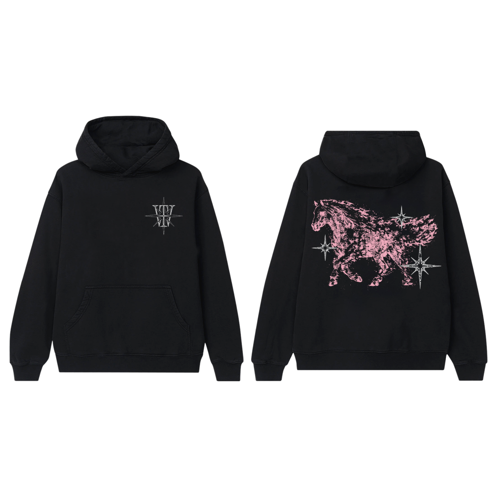 TW Horse Hoodie (Black)