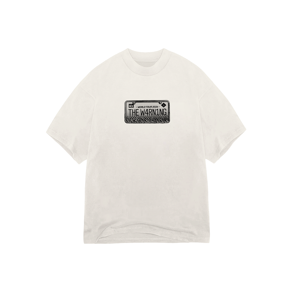 TW World Tour 2026 T-Shirt - The Warning Official Store TW World Tour 2026 T-Shirt - The Warning Official Store