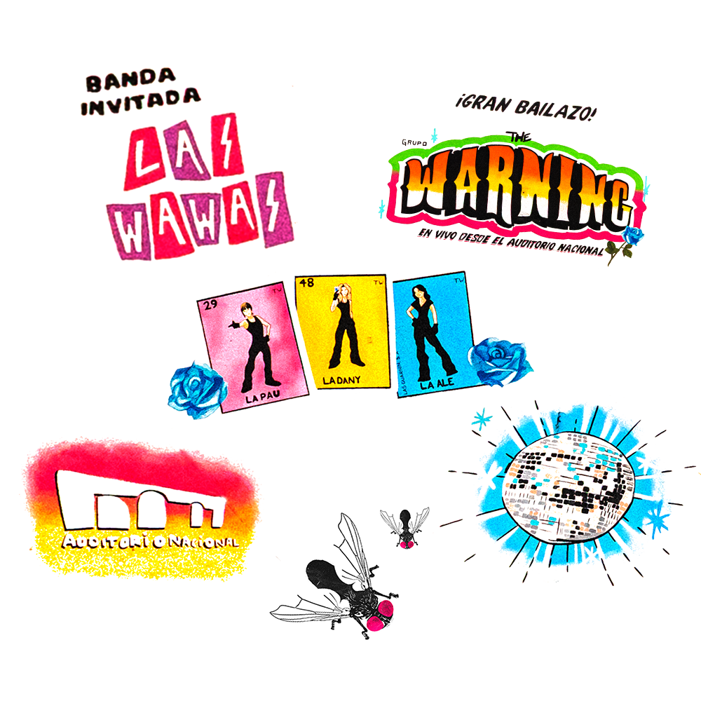 Live From Auditorio Nacional CDMX Sticker Sheet