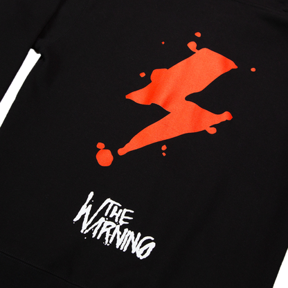 Logo Lightning Zip Up Hoodie